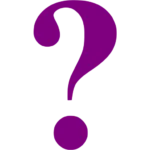 question mark
