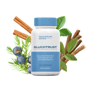 glucotrust-blood-sugar-control single jar with ingredient images