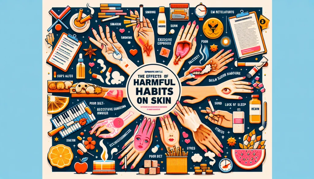 The Effects of Harmful Habits on Skin The Effects of Harmful Habits on Skin