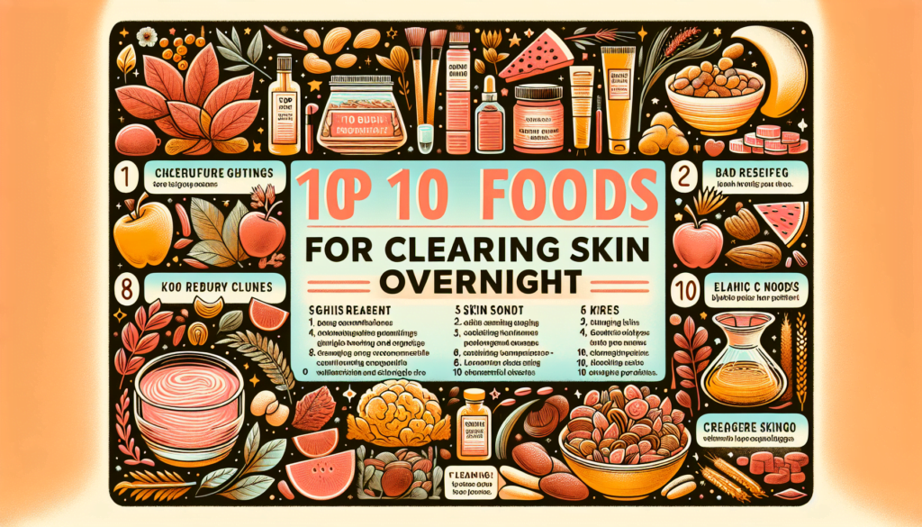 Top 10 Foods for Clearing Skin Overnight Top 10 Foods for Clearing Skin Overnight